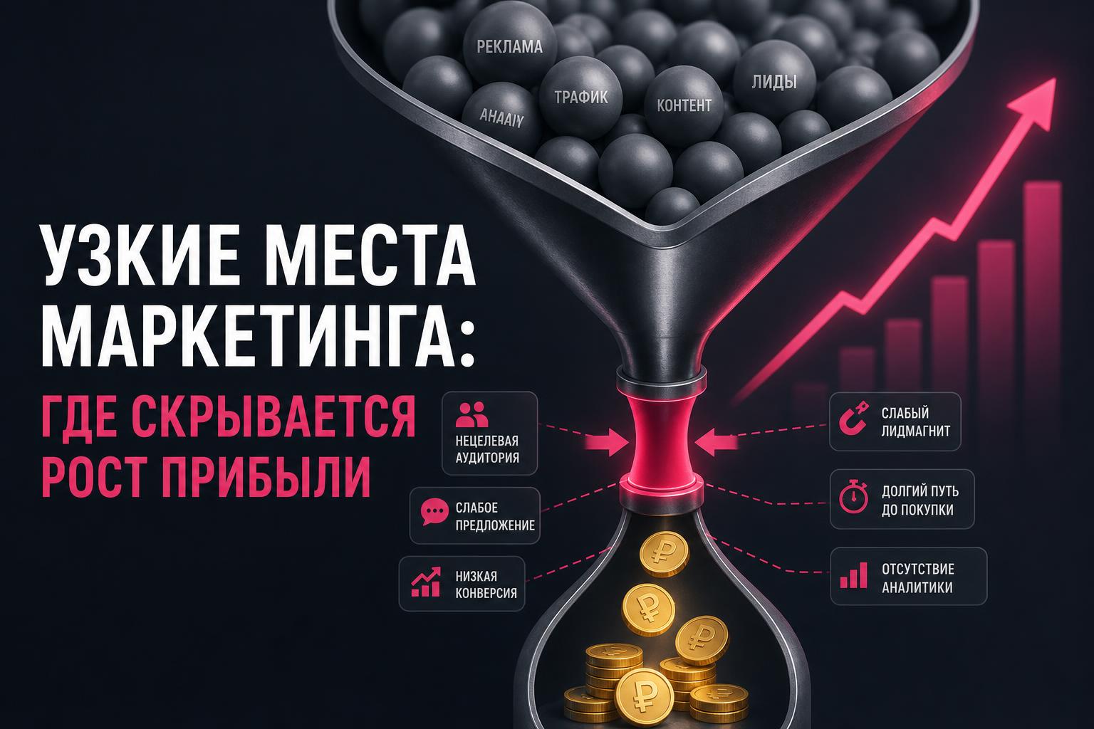 Узкие места маркетинга: где скрывается рост прибыли